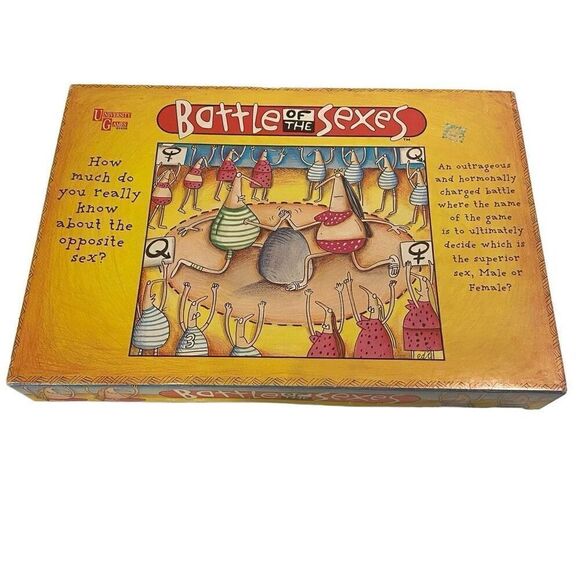 BATTLE OF THE SEXES University Games Board Game - Picture 2 of 5